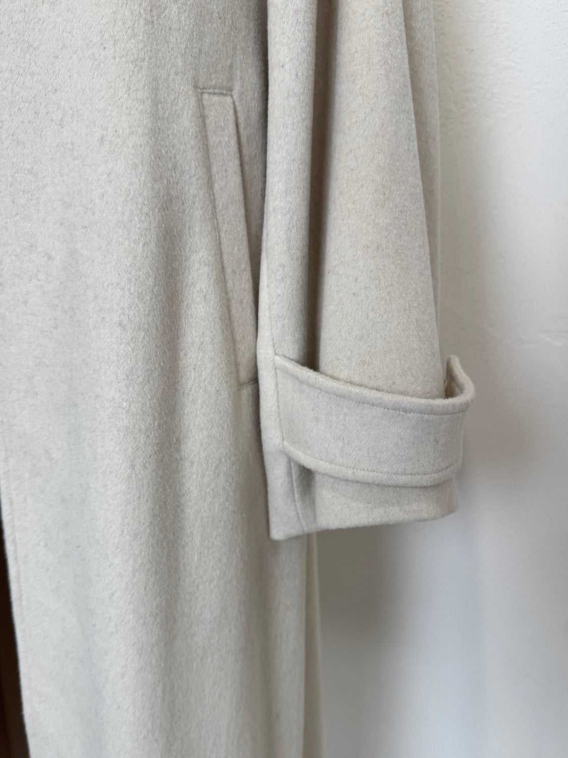 フロントカット スタンド WOOL コート