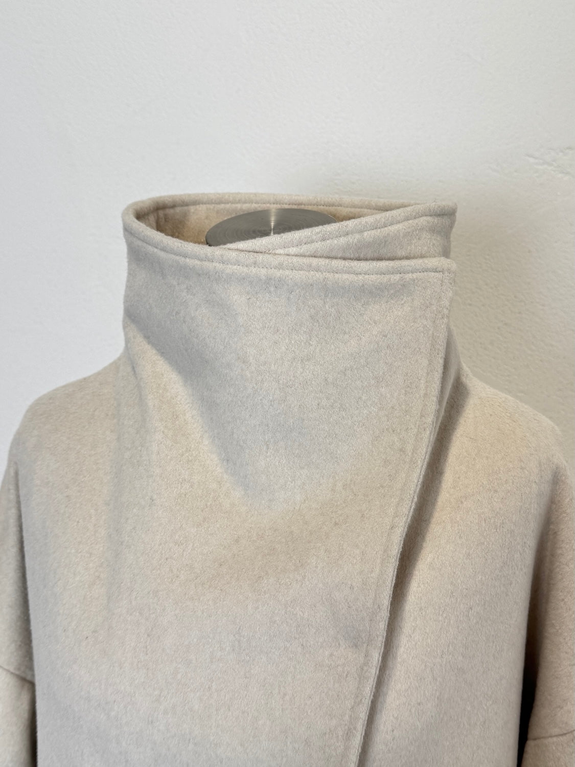 フロントカット スタンド WOOL コート