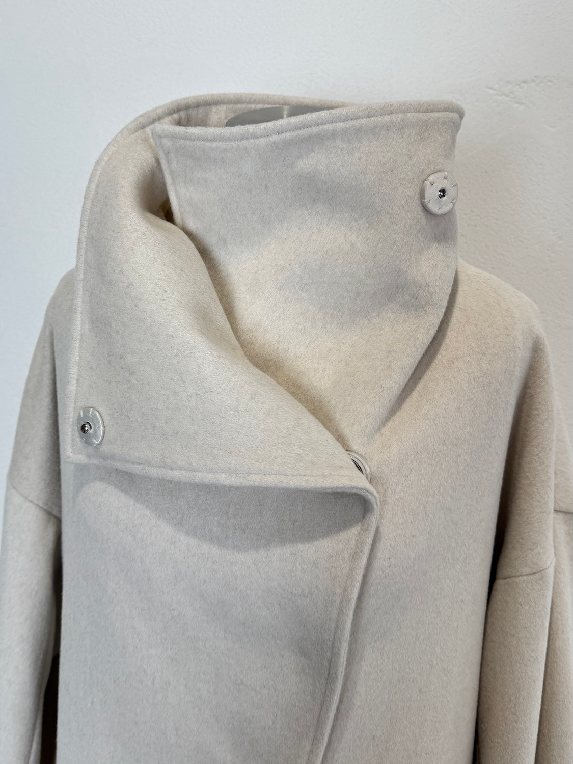 フロントカット スタンド WOOL コート