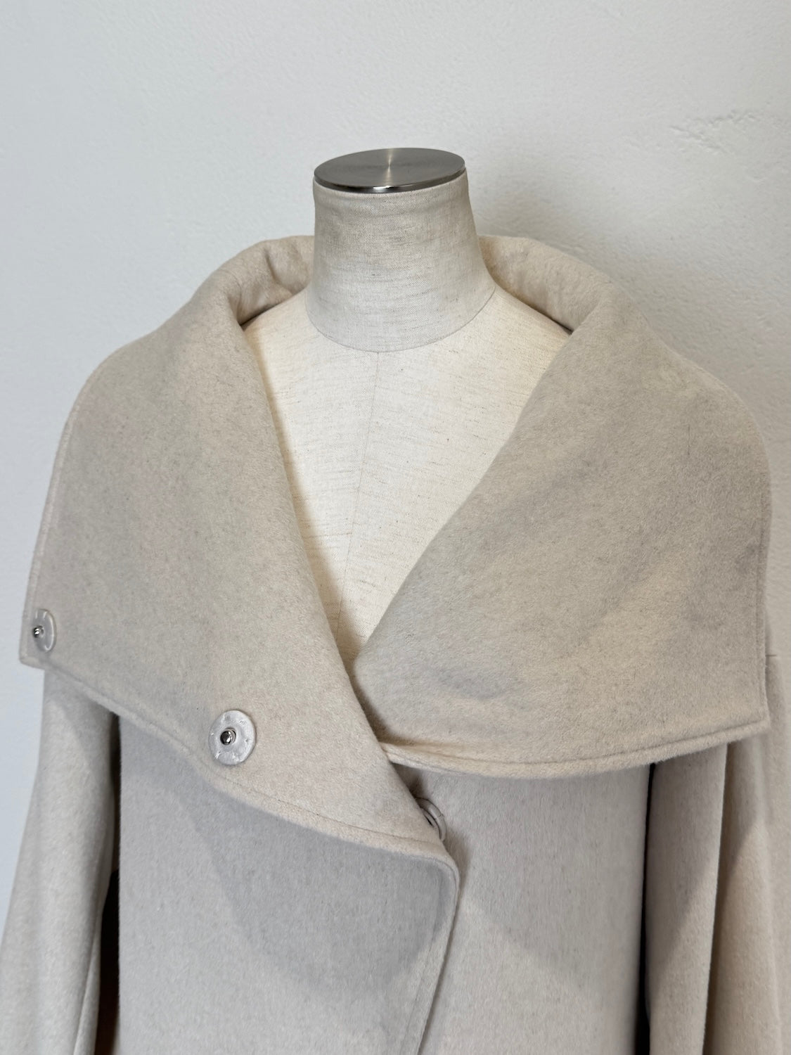 フロントカット スタンド WOOL コート