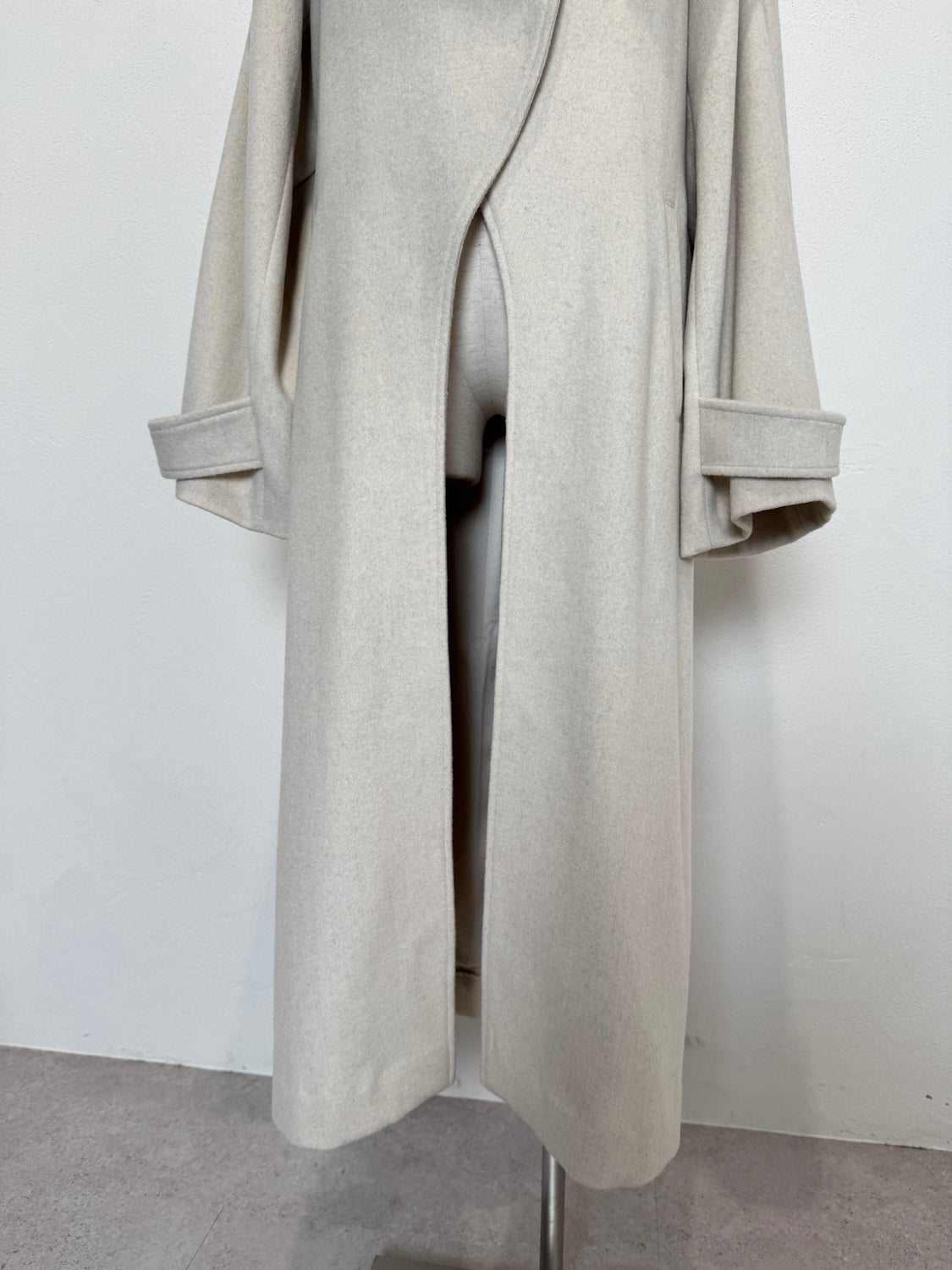 フロントカット スタンド WOOL コート