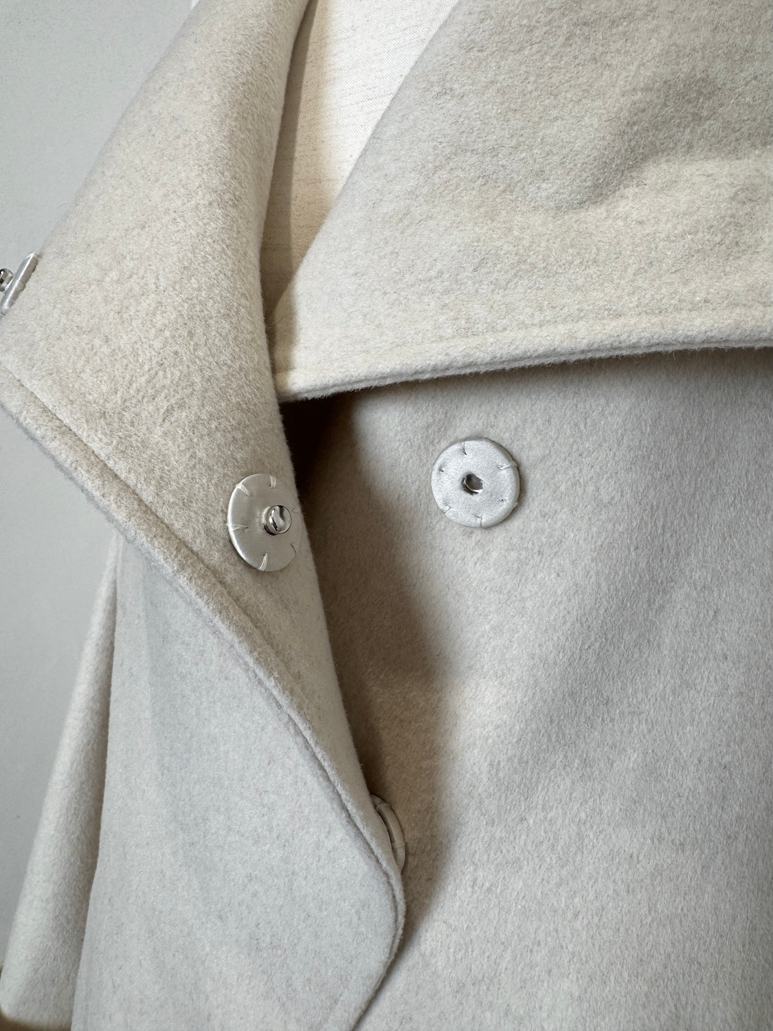 フロントカット スタンド WOOL コート