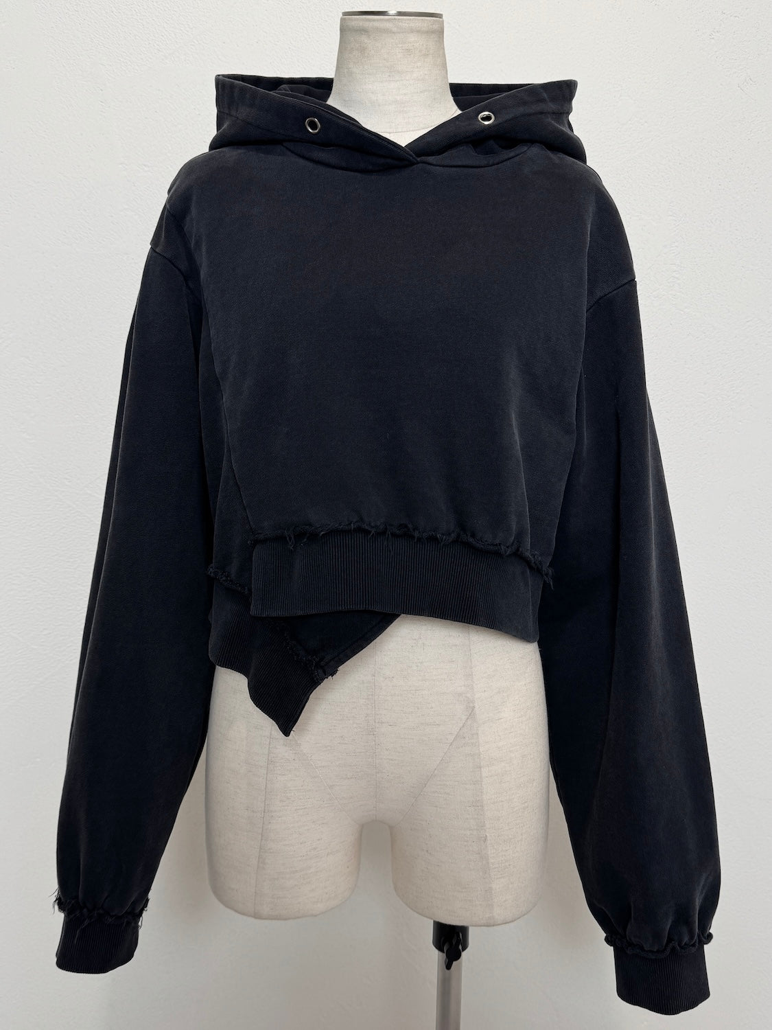 Washed カットオフ フーディー  Set-up