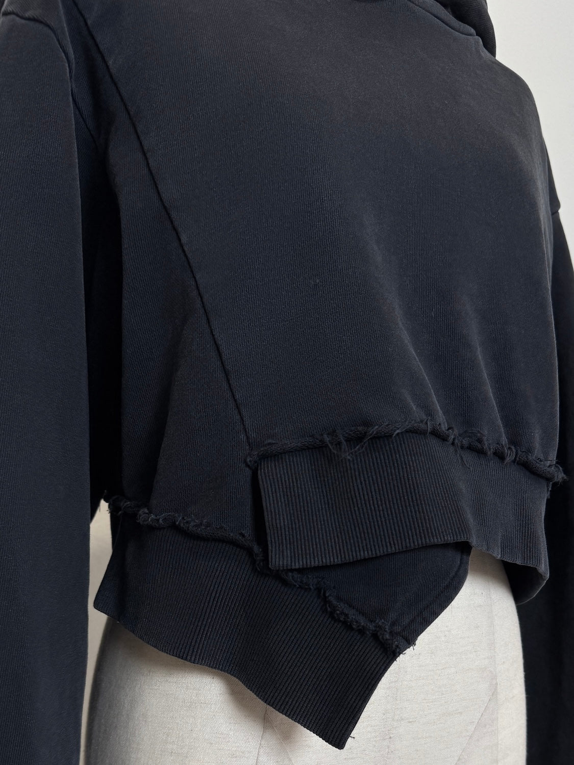 Washed カットオフ フーディー  Set-up