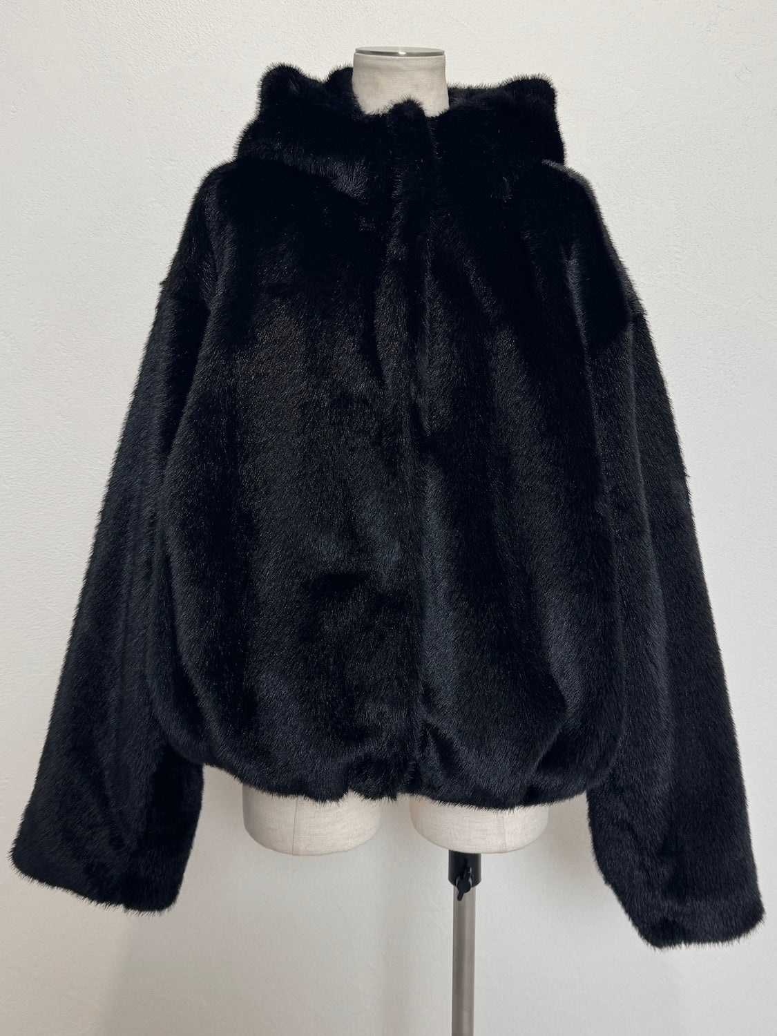 Fur フーディー ヘムタック ブルゾン