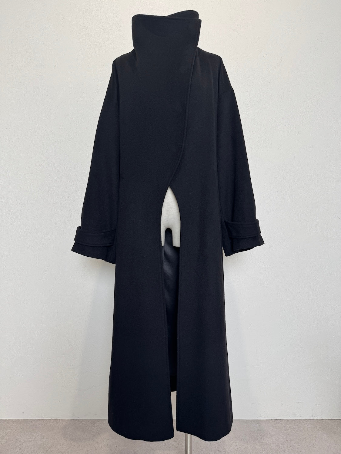 フロントカット スタンド WOOL コート