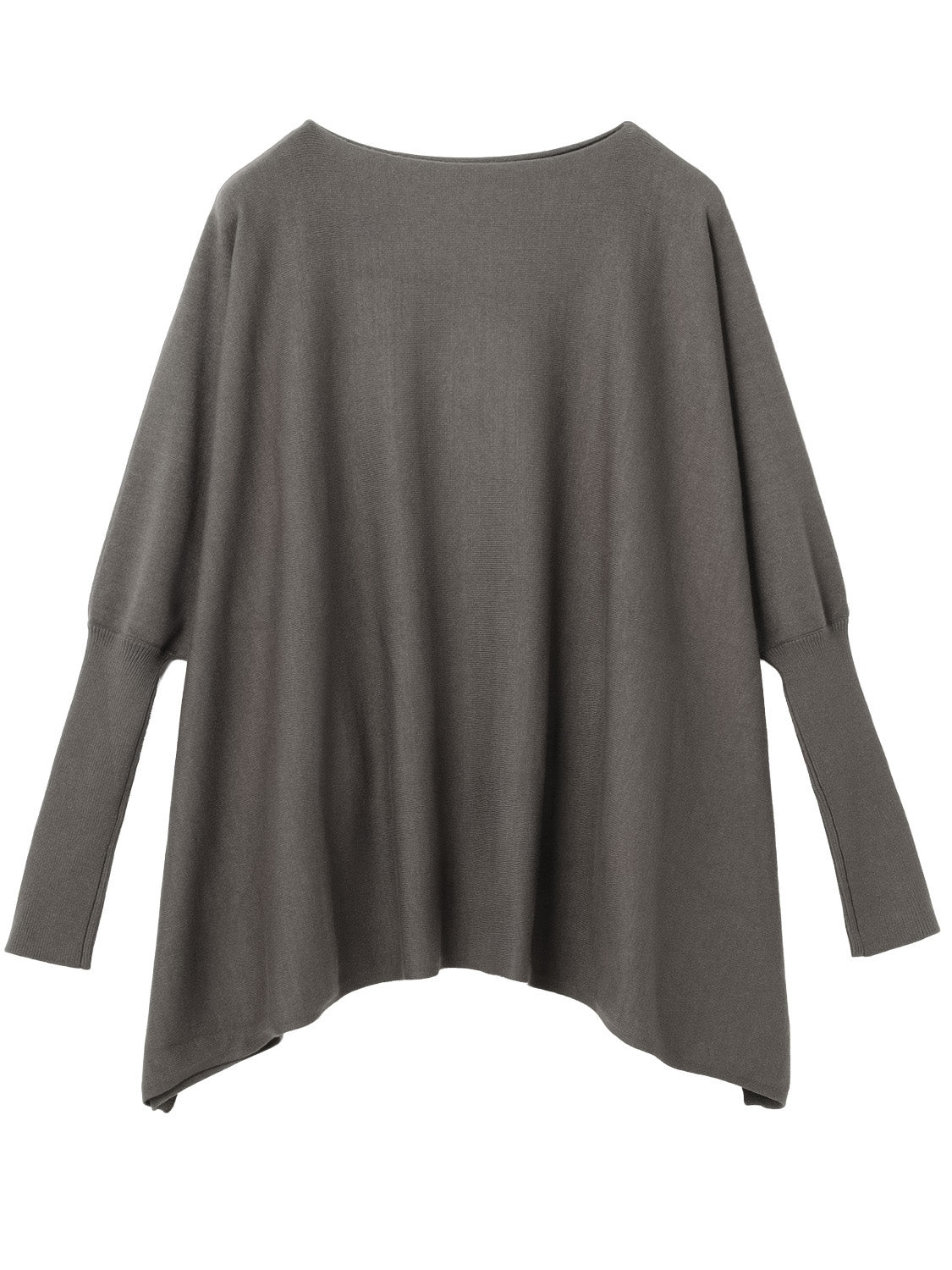 ジャージー KNIT ポンチョ Set-up