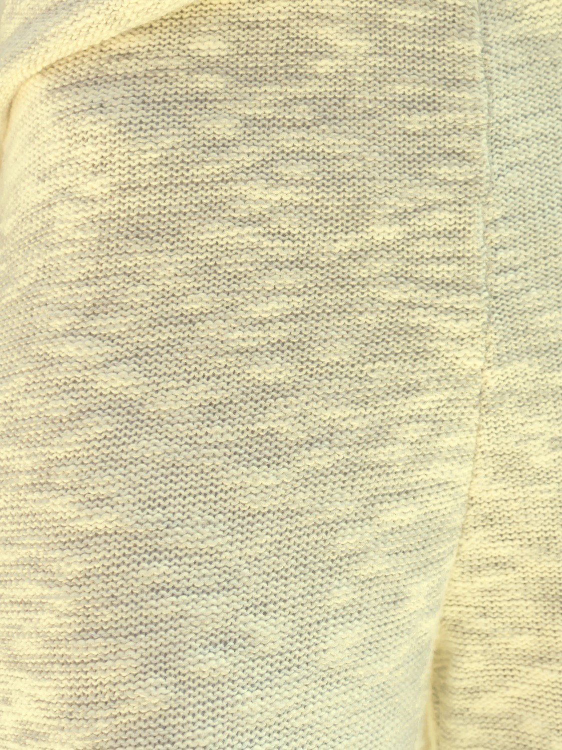 Slab-mix Patch Pocket Summer-knit Wide Pants